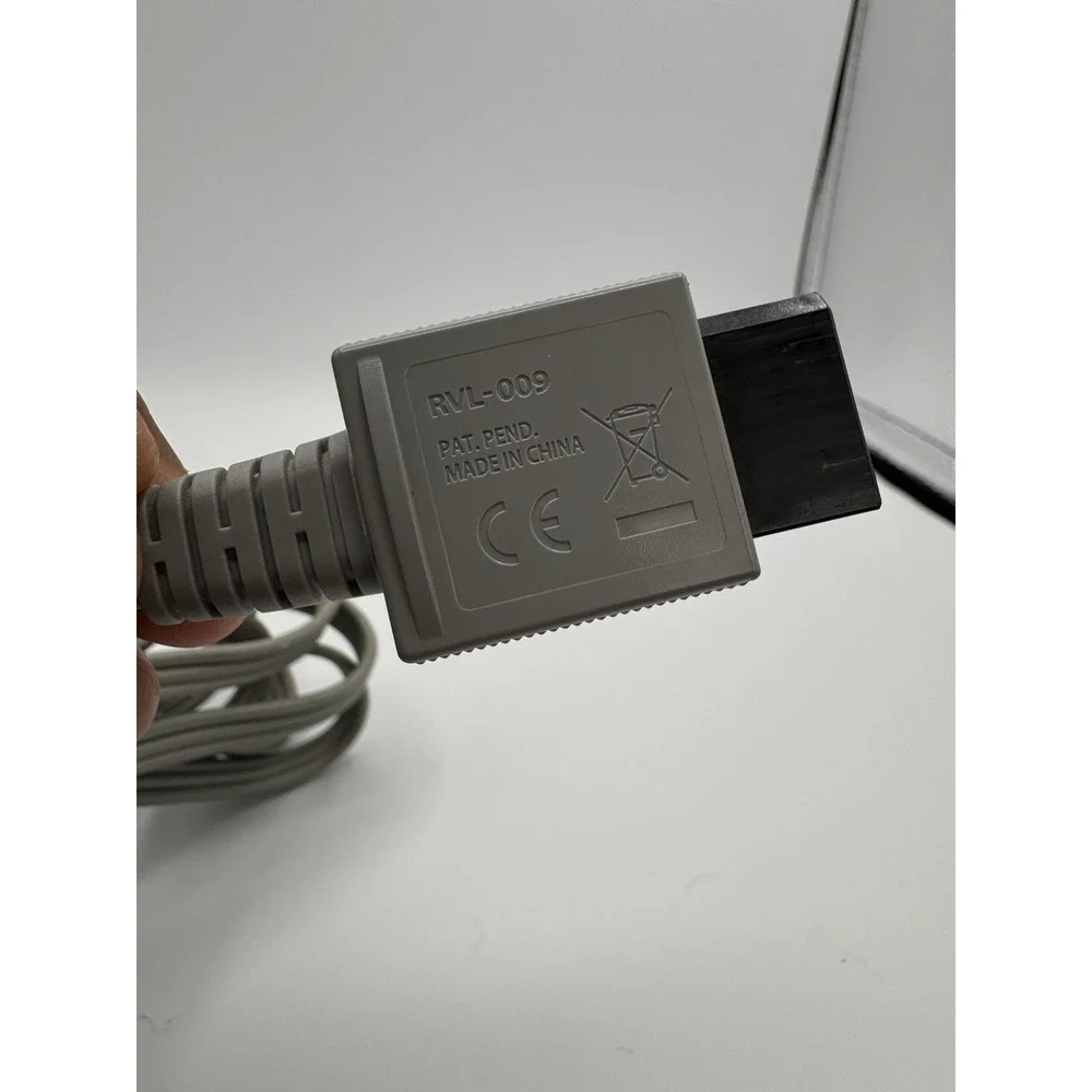 Nintendo Wii AV RCA Audio Video Composite Cable TV Connecting Cord OEM RVL-009